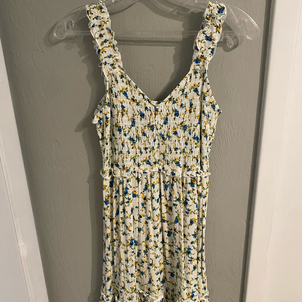 short summer floral dress